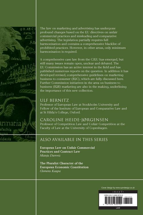 Produktbild: Marketing and Advertising Law in a Process of Harmonisation