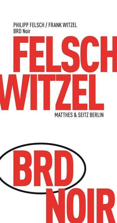 Bild vom Artikel BRD Noir vom Autor Frank Witzel