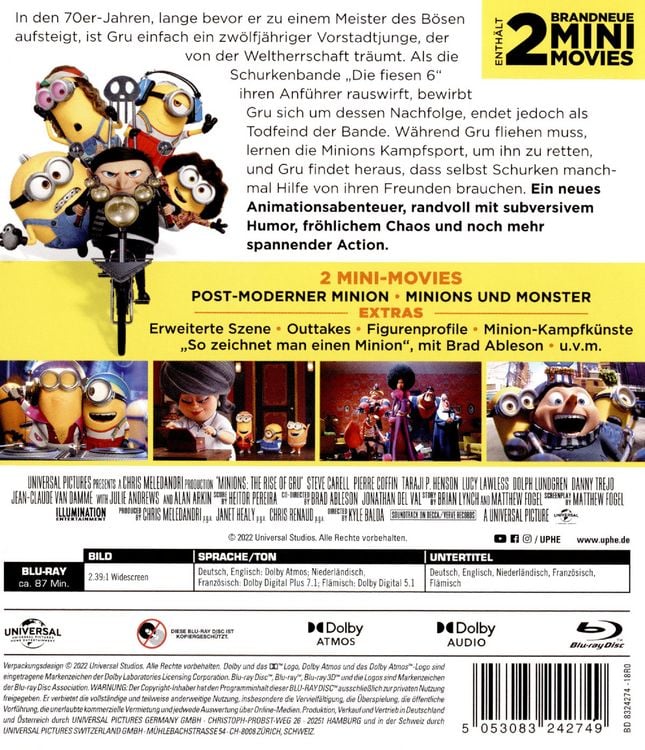 Produktbild: Minions 2 - Auf der Suche nach dem Mini-Boss