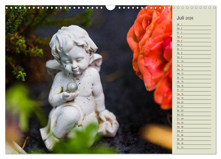 Produktbild: Engel - Begleiter f&uuml;r jeden Tag (Wandkalender 2026 DIN A3 quer), CALVENDO Monatskalender