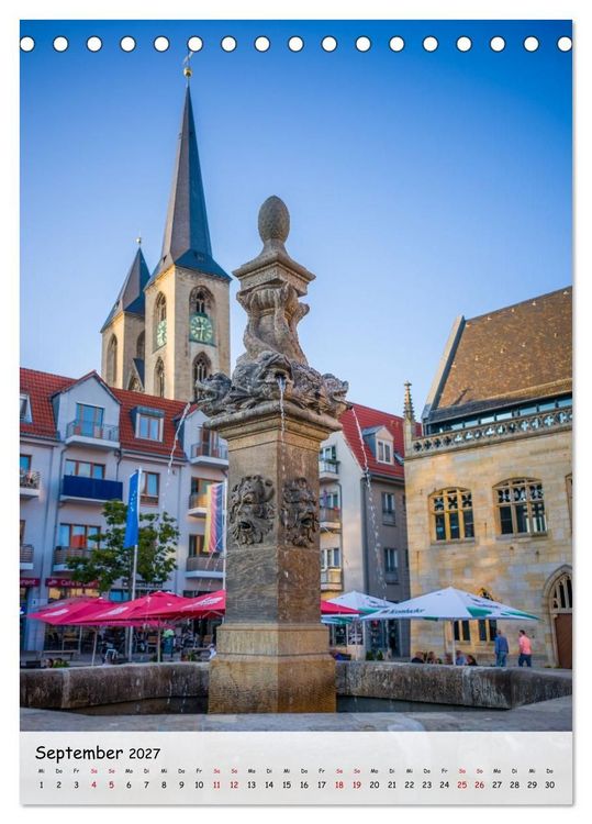 Produktbild: Halberstadt - Architektur, die Geschichten erz&auml;hlt (Tischkalender 2027 DIN A5 hoch), CALVENDO Monatskalender