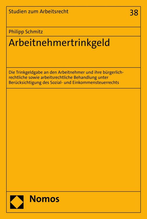 Produktbild: Arbeitnehmertrinkgeld