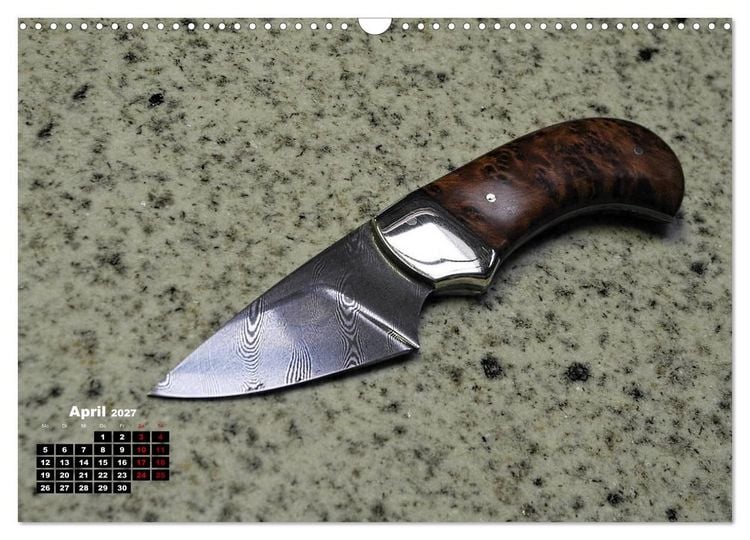 Produktbild: Messer - Leidenschaft in Stahl (Wandkalender 2027 DIN A3 quer), CALVENDO Monatskalender