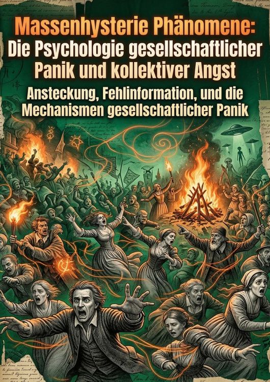 Produktbild: Massenhysterie Ph&auml;nomene: Die Psychologie gesellschaftlicher Panik und kollektiver Angst
