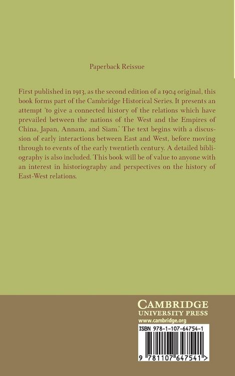 Produktbild: Europe and the Far East 1506 1912