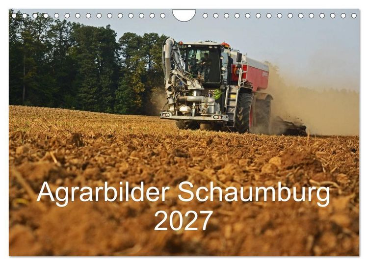 Produktbild: Agrarbilder Schaumburg 2027 (Wandkalender 2027 DIN A4 quer), CALVENDO Monatskalender