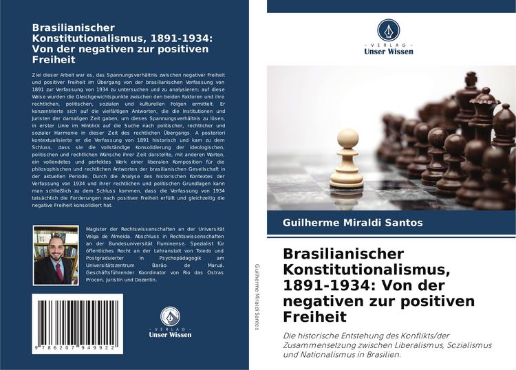 Produktbild: Brasilianischer Konstitutionalismus, 1891-1934: Von der negativen zur positiven Freiheit