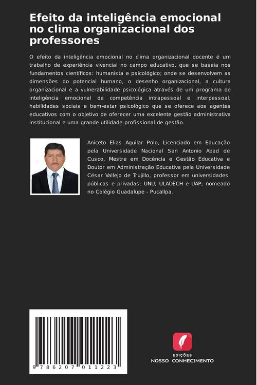 Produktbild: Efeito da intelig&ecirc;ncia emocional no clima organizacional dos professores