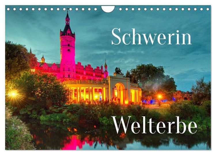 Produktbild: Schwerin - Welterbe (Wandkalender 2026 DIN A4 quer), CALVENDO Monatskalender