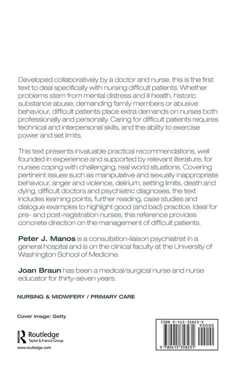Produktbild: Care of the Difficult Patient