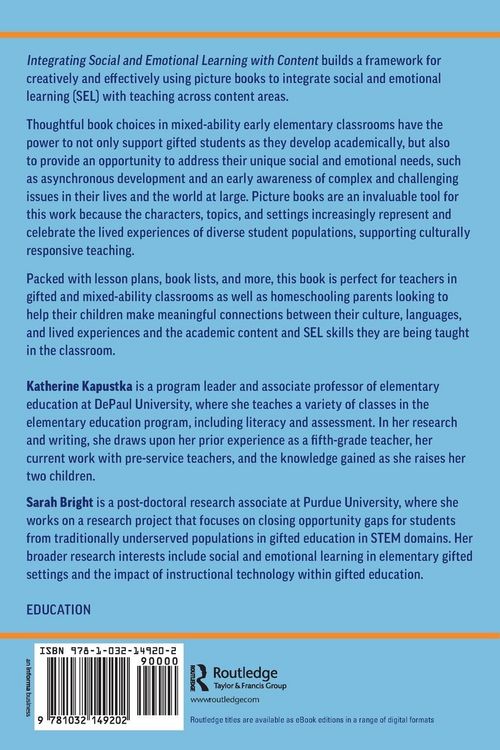 Produktbild: Integrating Social and Emotional Learning with Content