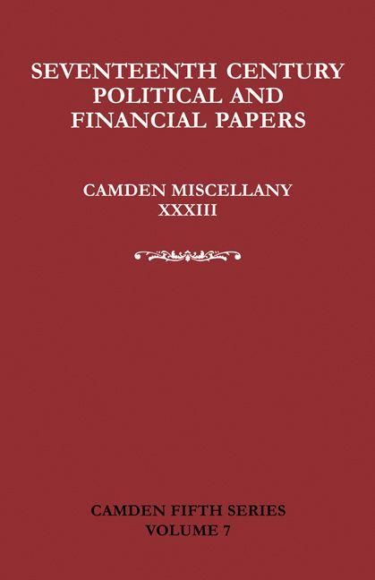 Produktbild: Seventeenth-Century Parliamentary and Financial Papers