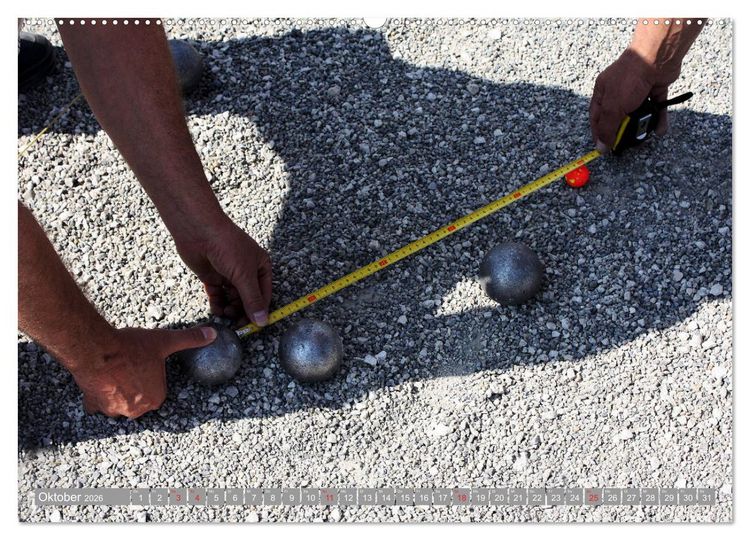 Produktbild: Boule. Konzentration - Sport - Entspannung (Wandkalender 2026 DIN A2 quer), CALVENDO Monatskalender