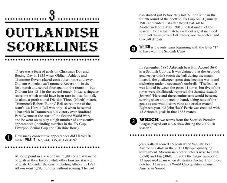 Produktbild: Strangest Football Quiz Bk Pb