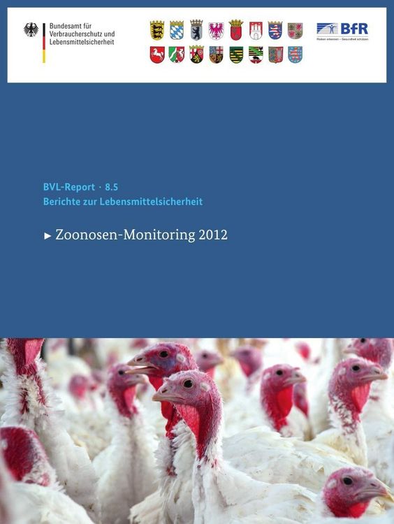 Produktbild: Berichte zur Lebensmittelsicherheit 2012