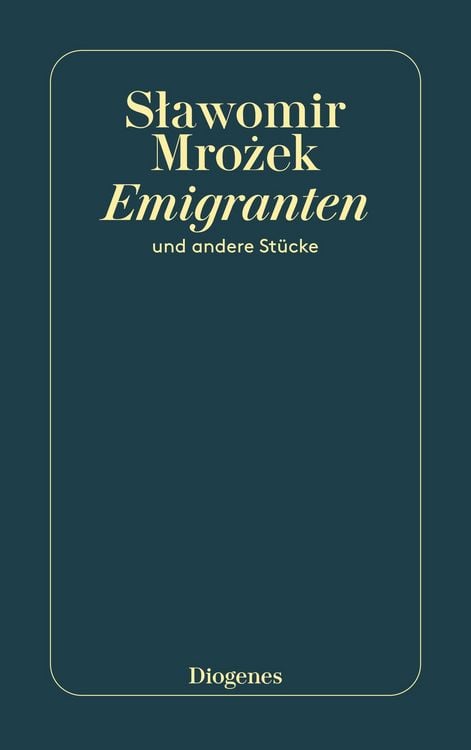 Bild vom Artikel Emigranten vom Autor Slawomir Mrozek