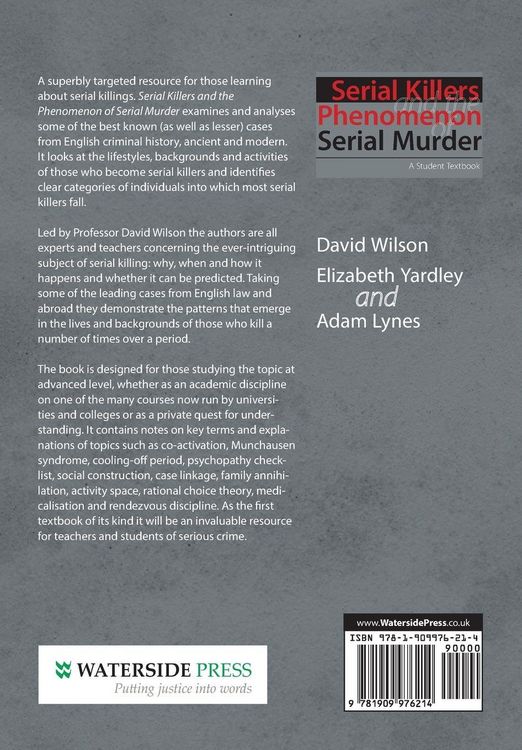 Produktbild: Serial Killers and the Phenomenon of Serial Murder