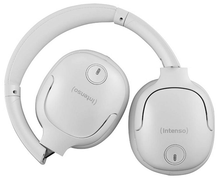 Produktbild: Intenso Over-Ear O400HA white Over Ear Kopfh&ouml;rer Wei&szlig; Faltbar