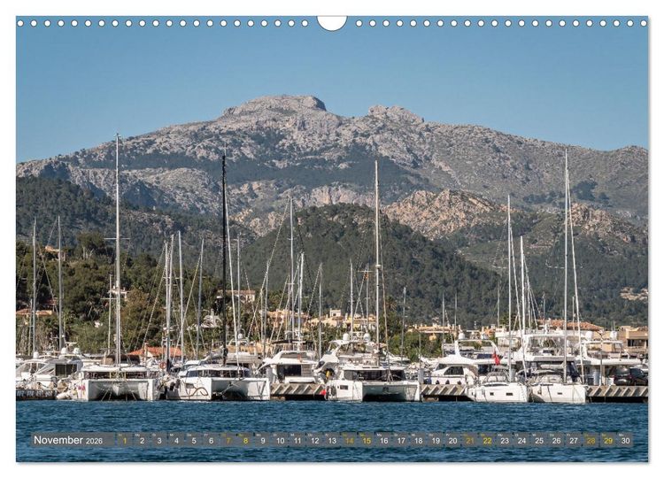 Produktbild: Boote mit Kulisse (Wandkalender 2026 DIN A3 quer), CALVENDO Monatskalender