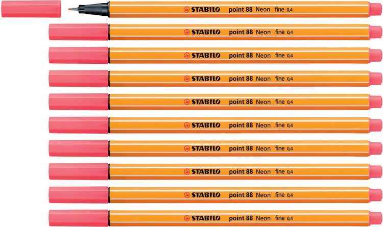 Produktbild: STABILO Point 88 neonrot