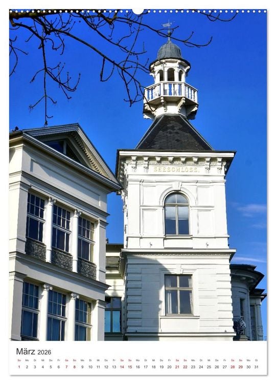 Produktbild: Ostseebad Heringsdorf (hochwertiger Premium Wandkalender 2026 DIN A2 hoch), Kunstdruck in Hochglanz