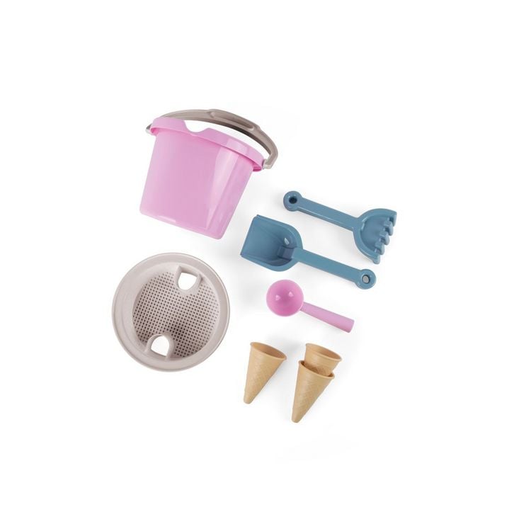Produktbild: Sandspielzeug Sandspiel-Set Thorbjorn 8-teilig rosa