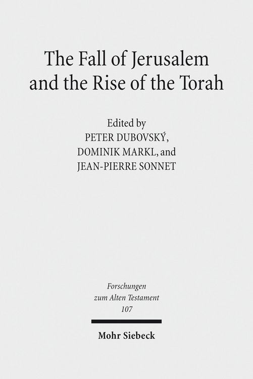 Produktbild: The Fall of Jerusalem and the Rise of the Torah