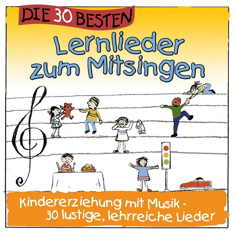 Produktbild: Die 30 besten Lernlieder zum Mitsingen