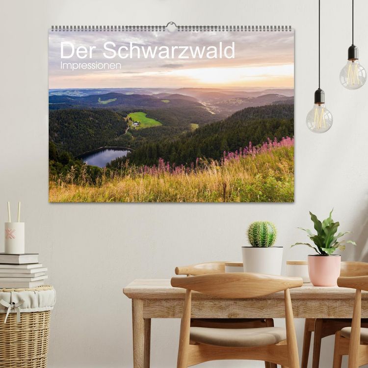 Produktbild: Der Schwarzwald Impressionen (Wandkalender 2026 DIN A2 quer), CALVENDO Monatskalender