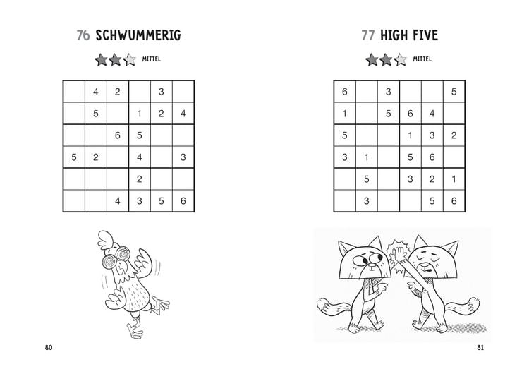 Produktbild: Sudoku-Spa&szlig; f&uuml;r Kinder. In drei Schwierigkeitsgraden. Ab 6 Jahren