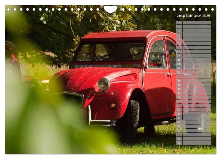 Produktbild: Kultautomobil Ente Citro&euml;n 2CV (Wandkalender 2025 DIN A4 quer), CALVENDO Monatskalender
