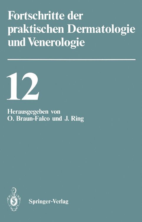 Produktbild: Vortr&auml;ge der XII. Fortbildungswoche der Dermatologischen Klinik und Poliklinik der Ludwig-Maximilians-Universit&auml;t M&uuml;nchen in Verbindung mit dem Berufs