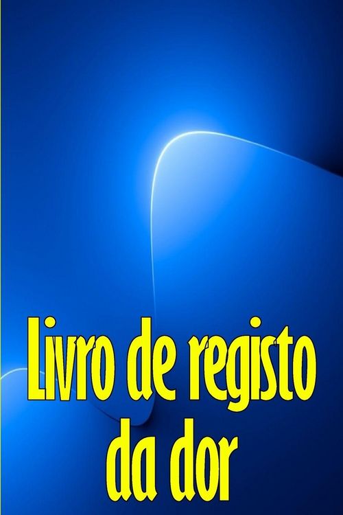 Produktbild: Livro de registo da dor