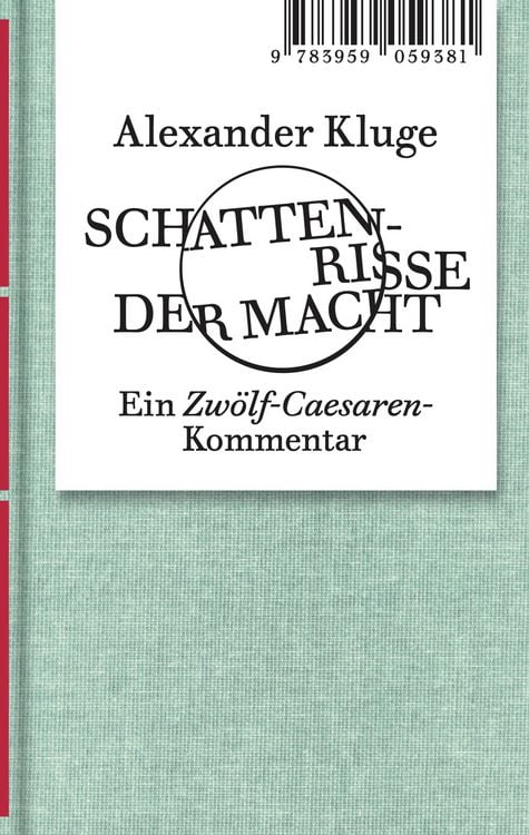 Produktbild: Alexander Kluge: Schattenrisse der Macht