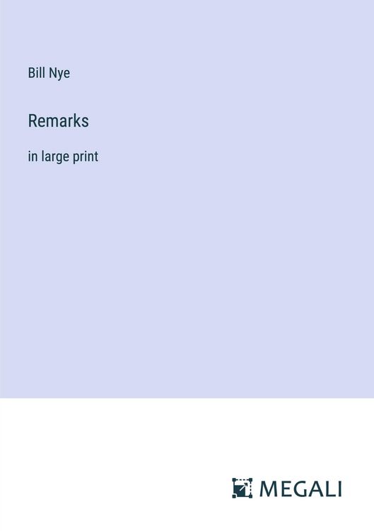 Produktbild: Remarks