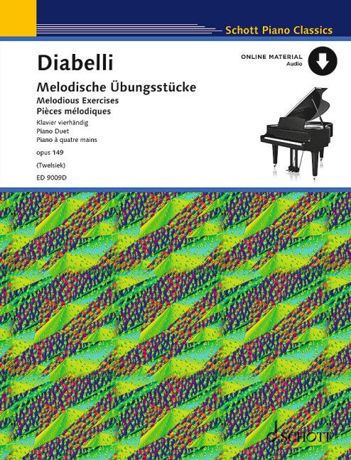 Produktbild: Melodische &Uuml;bungsst&uuml;cke