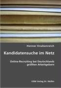 Produktbild: Kandidatensuche im Netz