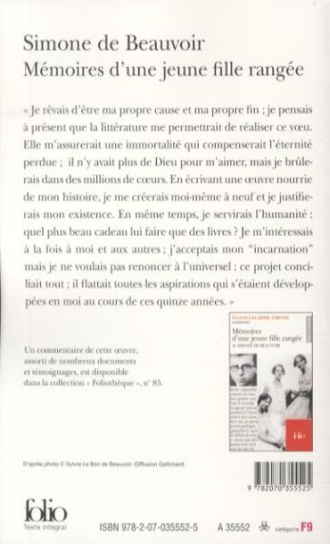 Produktbild: M&eacute;moires d'une jeune fille rang&eacute;e