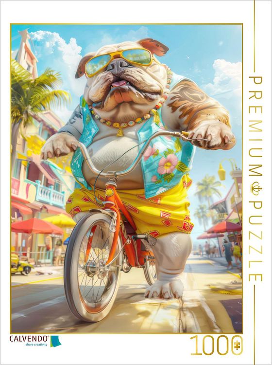 Produktbild: CALVENDO Puzzle Endlich Ferien | 1000 Teile Lege-Gr&ouml;&szlig;e 64x48cm Foto-Puzzle f&uuml;r gl&uuml;ckliche Stunden