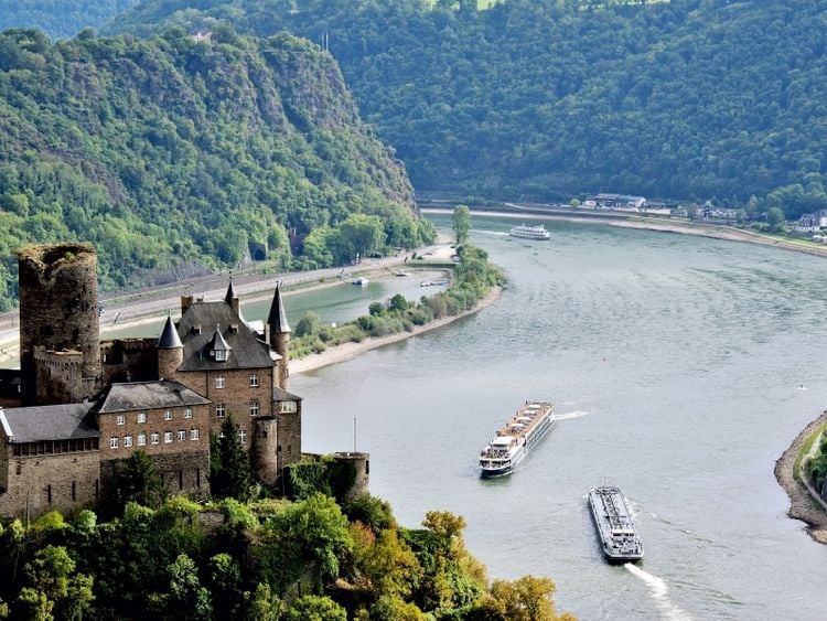 Produktbild: Burg Katz bei Sankt Goarshausen (Puzzle)