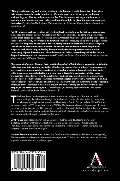 Produktbild: Amazonian Indigenous Cultures in Art and Anthropological Exhibitions