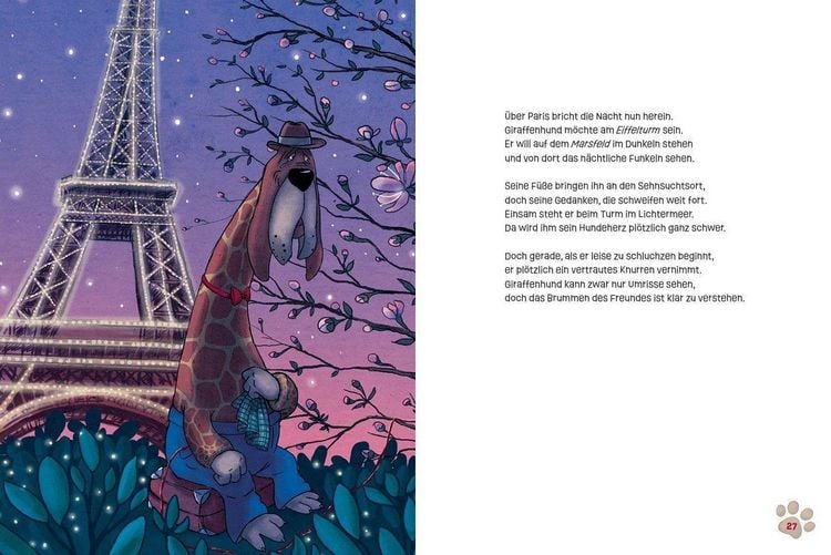 Produktbild: Giraffenhund und Kratzb&uuml;rste - Eine Reise nach Paris