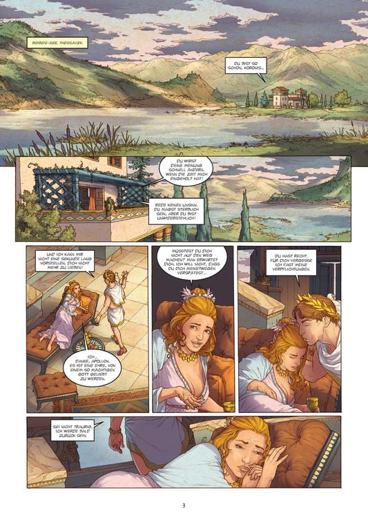 Produktbild: Mythen der Antike: Sisyphos & Asklepios (Graphic Novel)