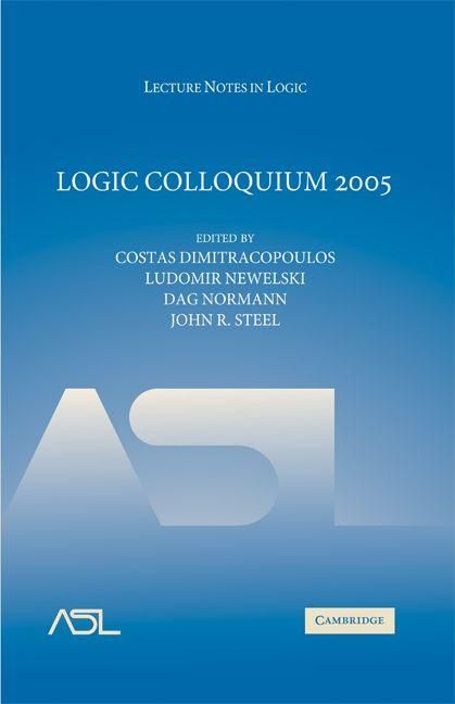 Produktbild: Logic Colloquium 2005