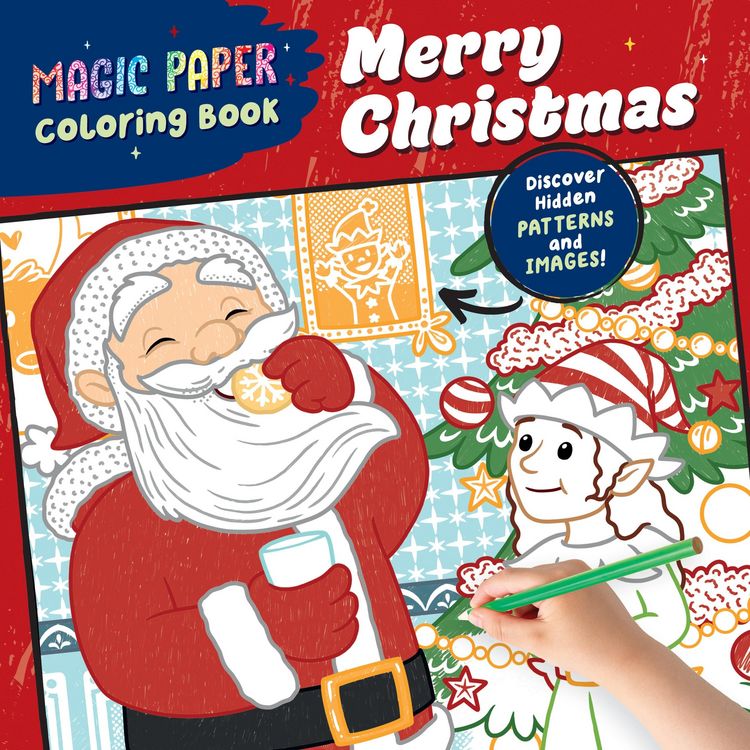 Produktbild: Magic Paper Coloring Book: Merry Christmas!