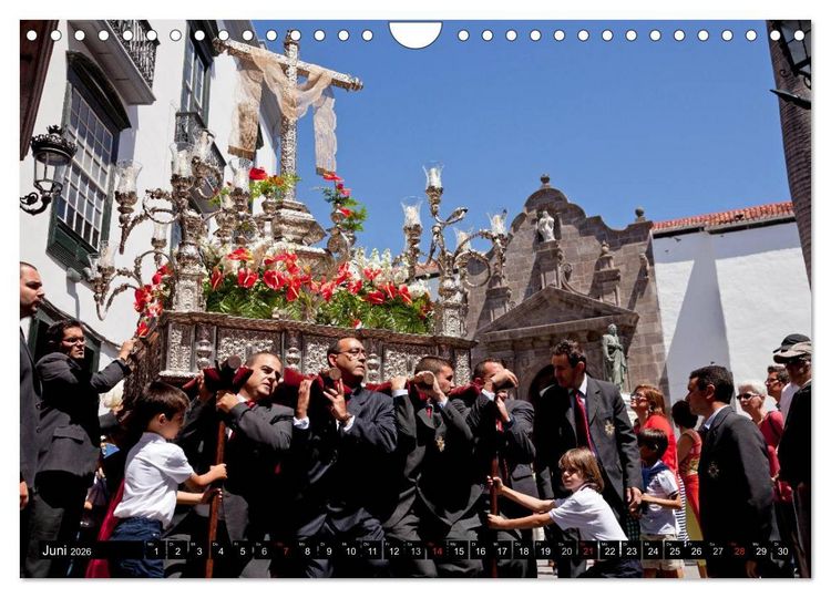 Produktbild: San Miguel de la Palma (Wandkalender 2026 DIN A4 quer), CALVENDO Monatskalender