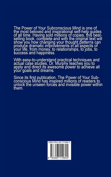 Produktbild: The Power of Your Subconscious Mind