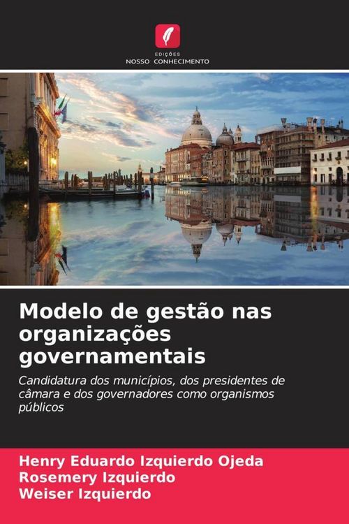 Produktbild: Modelo de gest&atilde;o nas organiza&ccedil;&otilde;es governamentais