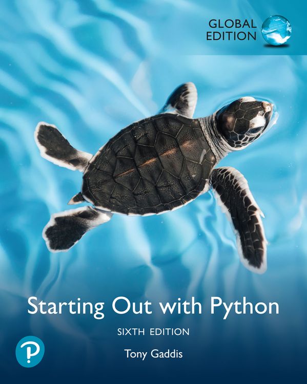 Produktbild: Starting Out with Python, Global Edition