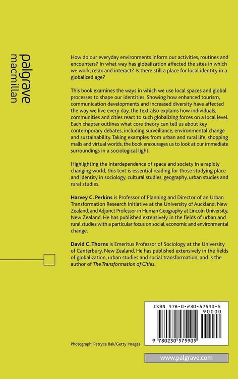 Produktbild: Place, Identity and Everyday Life in a Globalizing World